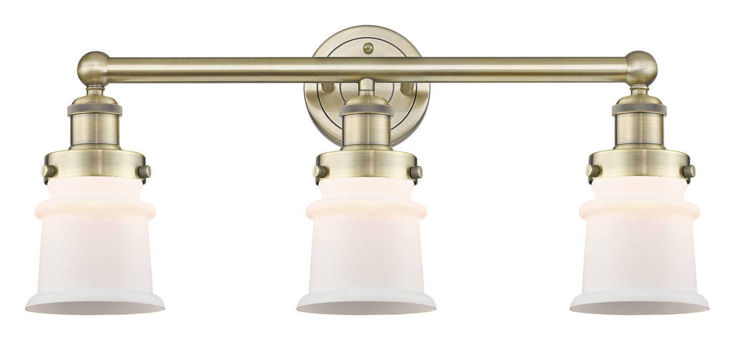 Innovations 616-3W-AB-G181S Three Light Bath Vanity, Antique Brass