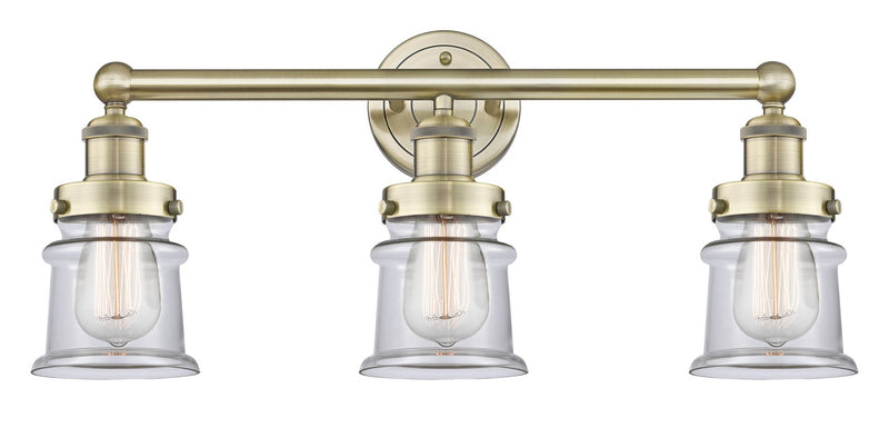 Innovations 616-3W-AB-G182S Three Light Bath Vanity, Antique Brass