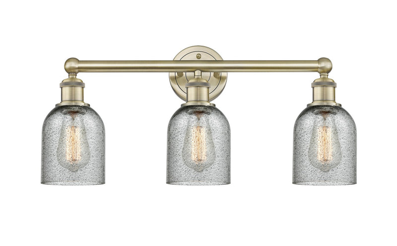 Innovations 616-3W-AB-G257 Three Light Bath Vanity, Antique Brass