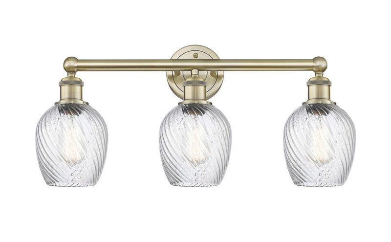 Innovations 616-3W-AB-G292 Three Light Bath Vanity, Antique Brass