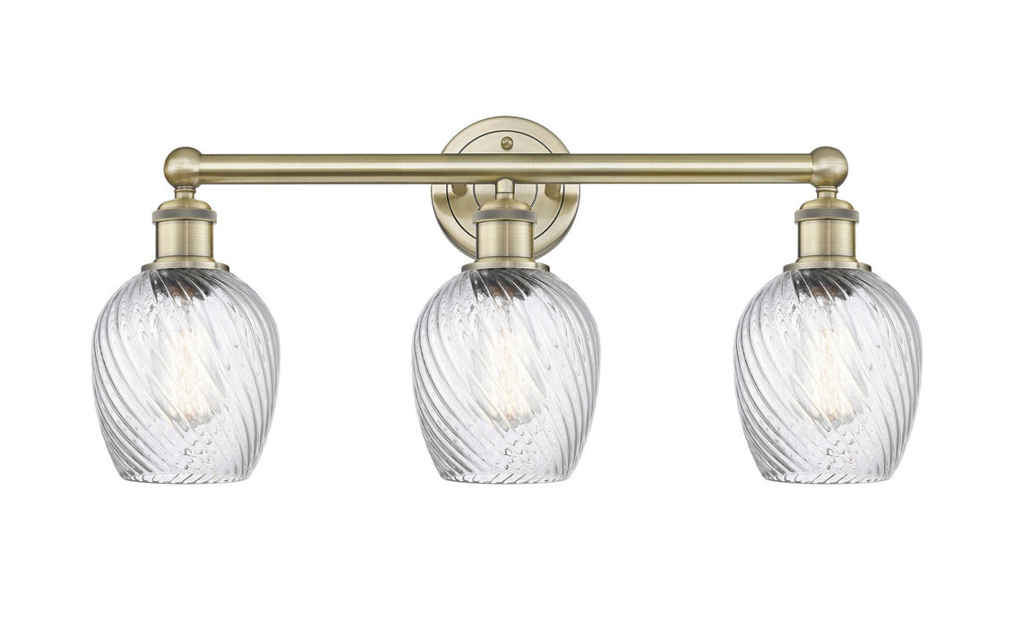 Innovations 616-3W-AB-G292 Three Light Bath Vanity, Antique Brass