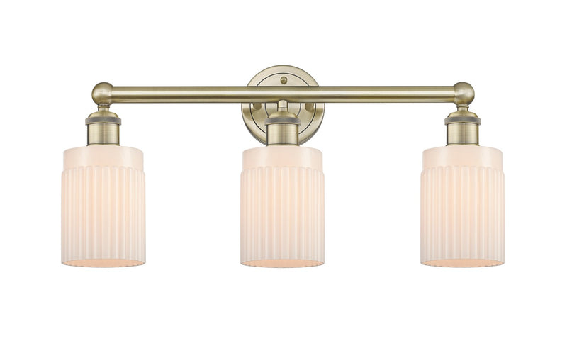 Innovations 616-3W-AB-G341 Three Light Bath Vanity, Antique Brass