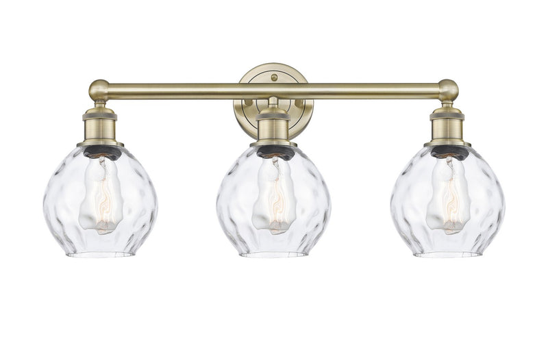 Innovations 616-3W-AB-G362 Three Light Bath Vanity, Antique Brass