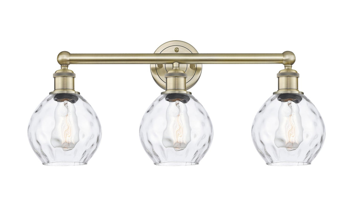 Innovations 616-3W-AB-G362 Three Light Bath Vanity, Antique Brass