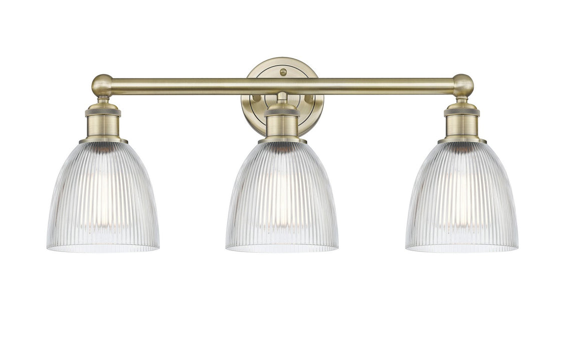 Innovations 616-3W-AB-G382 Three Light Bath Vanity, Antique Brass