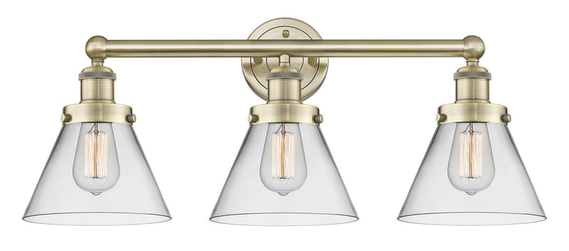 Innovations 616-3W-AB-G42 Three Light Bath Vanity, Antique Brass