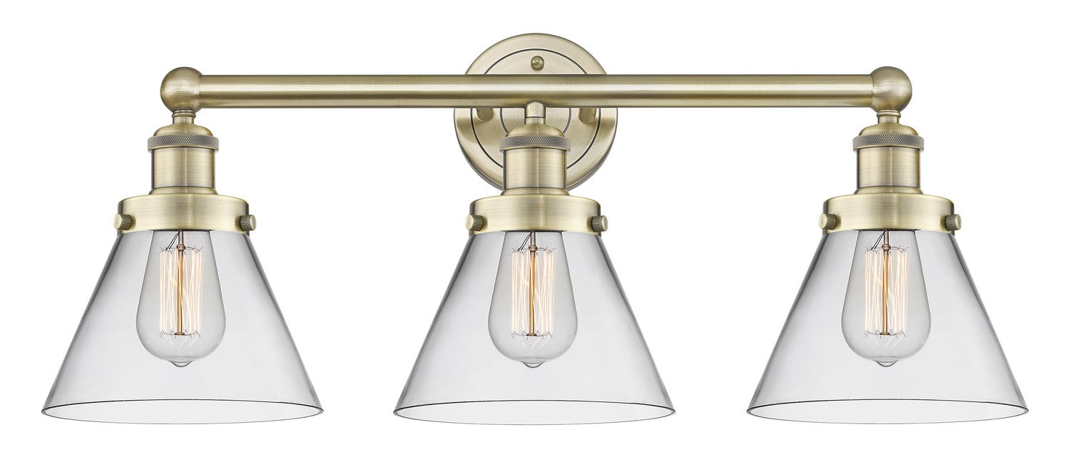 Innovations 616-3W-AB-G42 Three Light Bath Vanity, Antique Brass