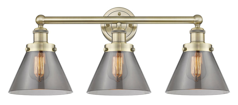 Innovations 616-3W-AB-G43 Three Light Bath Vanity, Antique Brass
