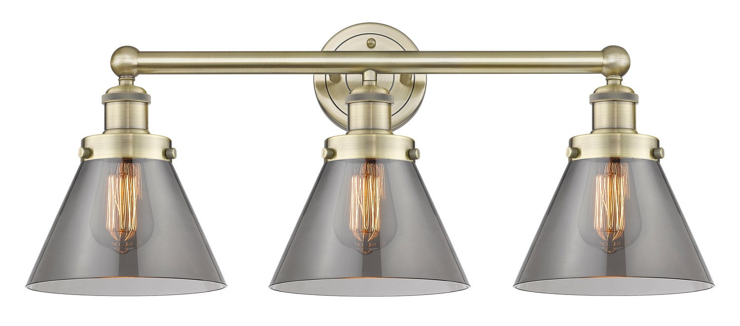 Innovations 616-3W-AB-G43 Three Light Bath Vanity, Antique Brass