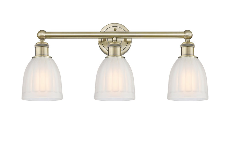 Innovations 616-3W-AB-G441 Three Light Bath Vanity, Antique Brass