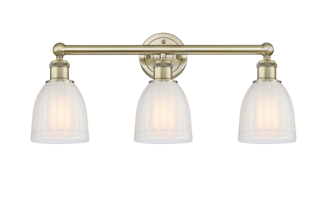 Innovations 616-3W-AB-G441 Three Light Bath Vanity, Antique Brass