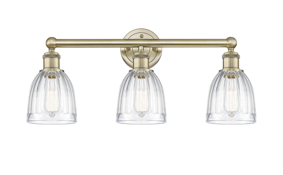 Innovations 616-3W-AB-G442 Three Light Bath Vanity, Antique Brass