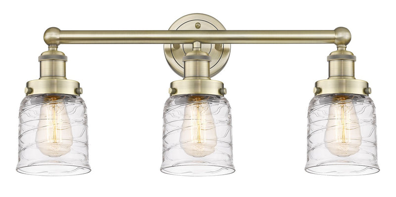Innovations 616-3W-AB-G513 Three Light Bath Vanity, Antique Brass