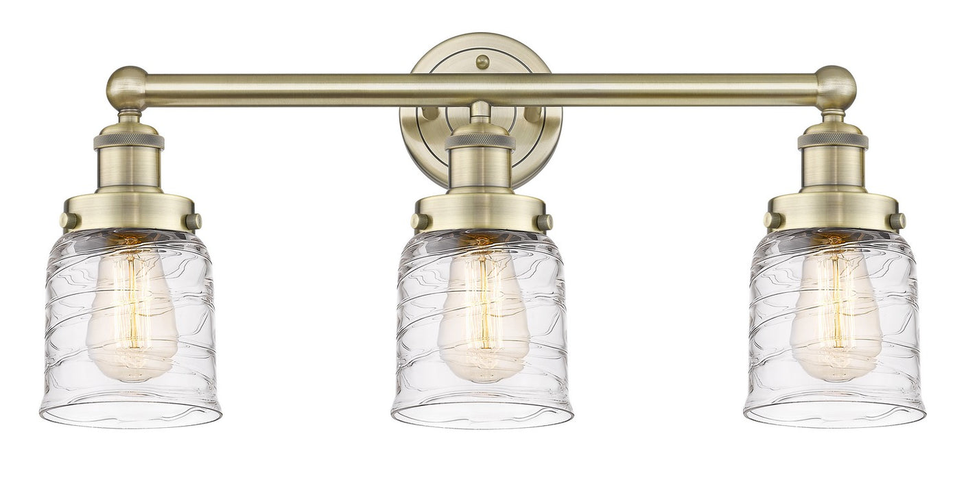 Innovations 616-3W-AB-G513 Three Light Bath Vanity, Antique Brass