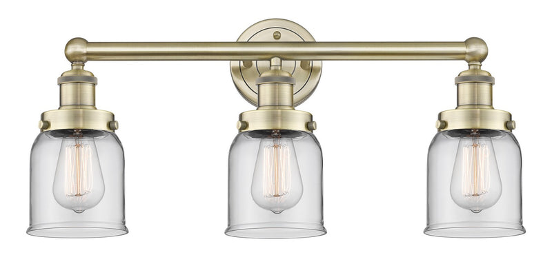Innovations 616-3W-AB-G52 Three Light Bath Vanity, Antique Brass