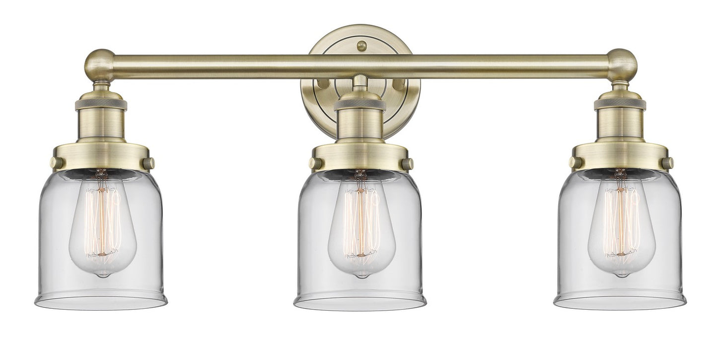 Innovations 616-3W-AB-G52 Three Light Bath Vanity, Antique Brass