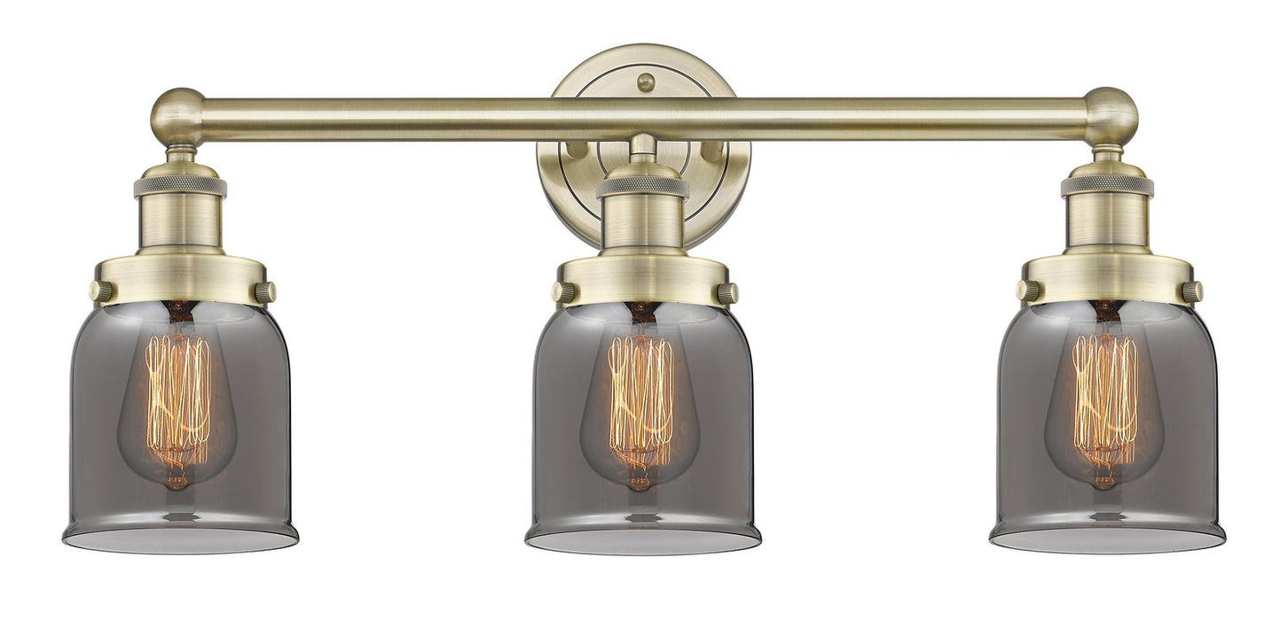 Innovations 616-3W-AB-G53 Three Light Bath Vanity, Antique Brass