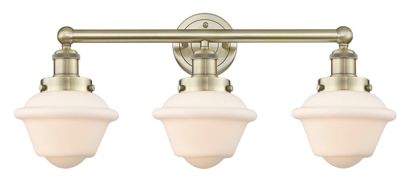 Innovations 616-3W-AB-G531 Three Light Bath Vanity, Antique Brass