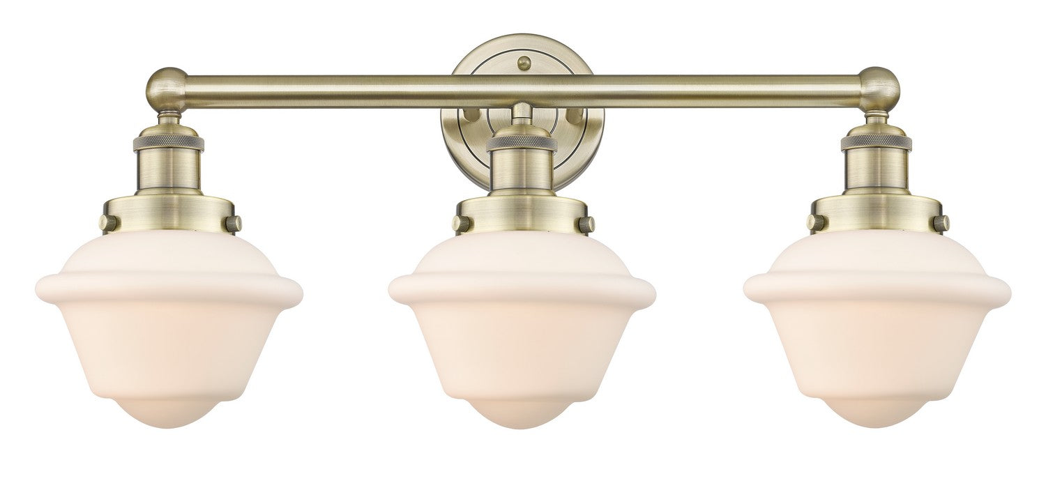 Innovations 616-3W-AB-G531 Three Light Bath Vanity, Antique Brass