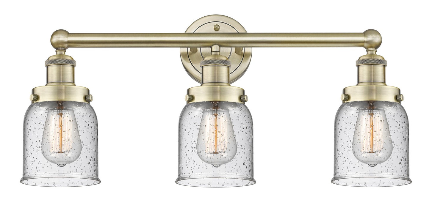 Innovations 616-3W-AB-G54 Three Light Bath Vanity, Antique Brass