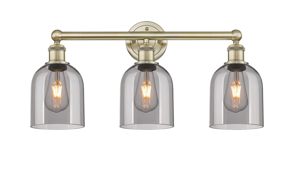 Innovations 616-3W-AB-G558-6SM Three Light Bath Vanity, Antique Brass