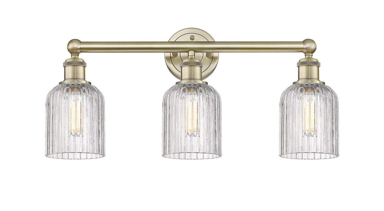 Innovations 616-3W-AB-G559-5CL Three Light Bath Vanity, Antique Brass