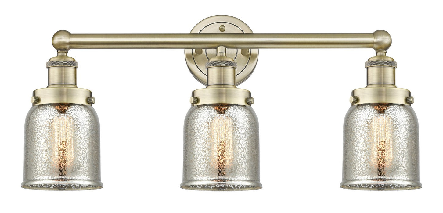 Innovations 616-3W-AB-G58 Three Light Bath Vanity, Antique Brass