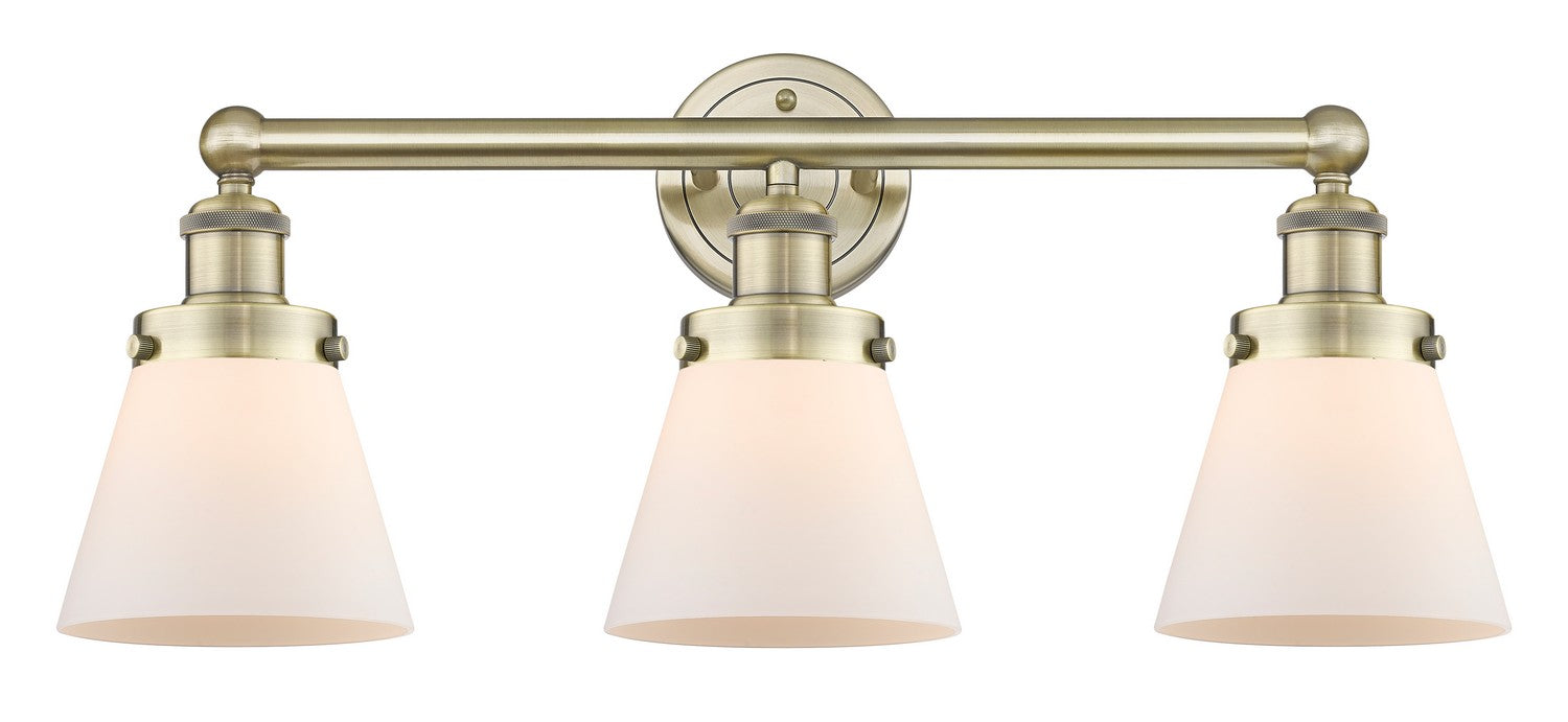 Innovations 616-3W-AB-G61 Three Light Bath Vanity, Antique Brass