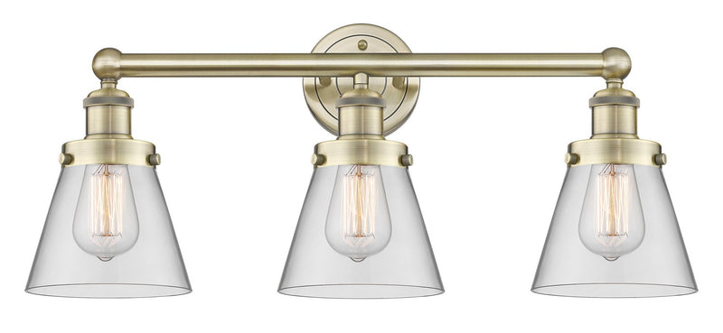 Innovations 616-3W-AB-G62 Three Light Bath Vanity, Antique Brass