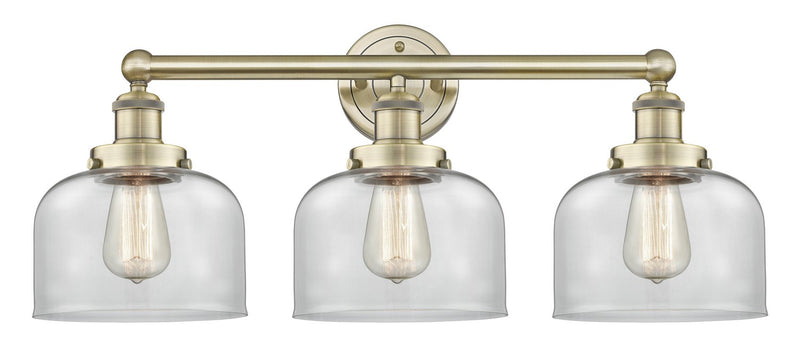 Innovations 616-3W-AB-G72 Three Light Bath Vanity, Antique Brass