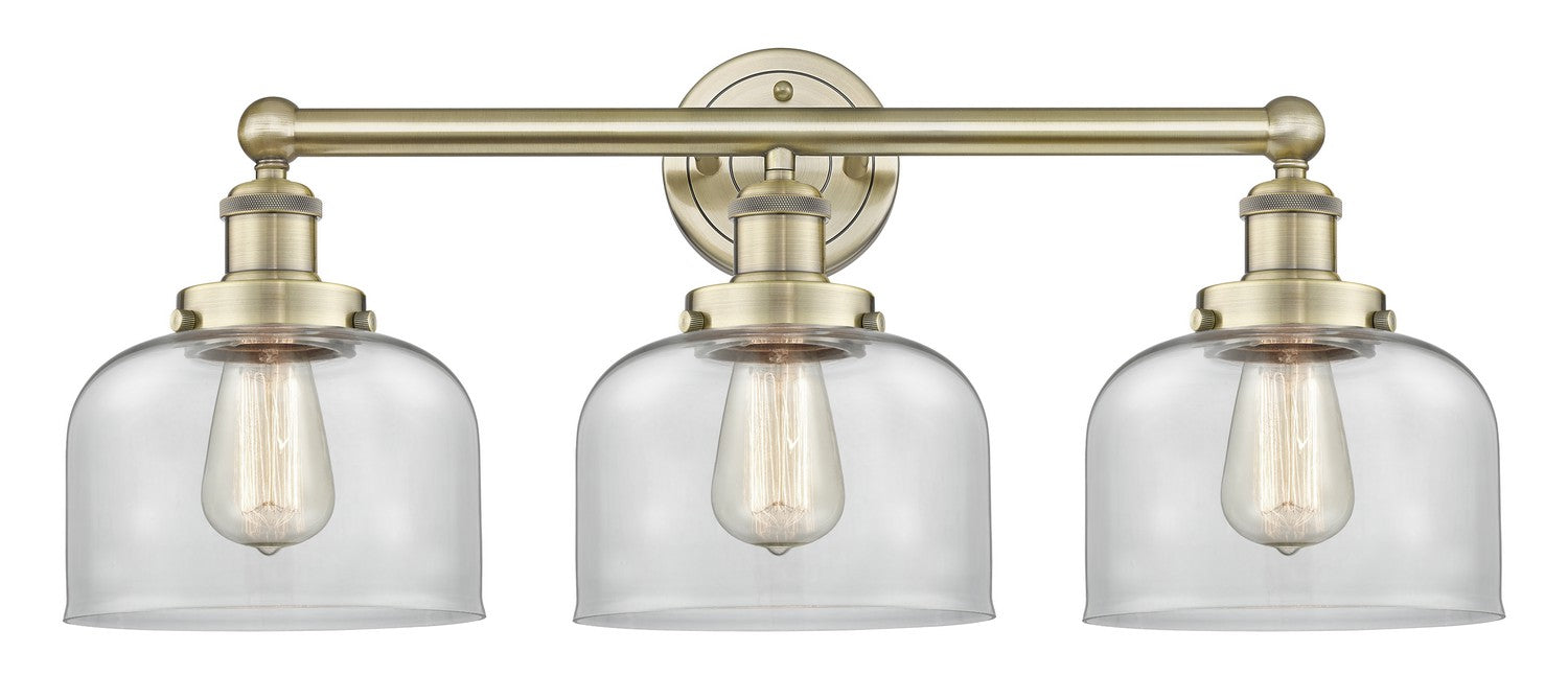 Innovations 616-3W-AB-G72 Three Light Bath Vanity, Antique Brass