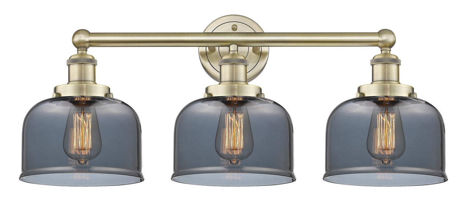 Innovations 616-3W-AB-G73 Three Light Bath Vanity, Antique Brass