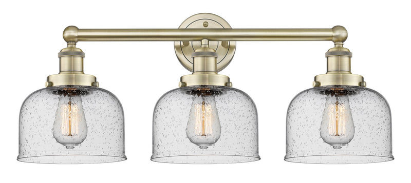 Innovations 616-3W-AB-G74 Three Light Bath Vanity, Antique Brass