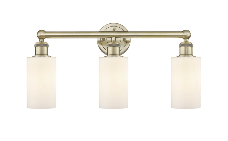 Innovations 616-3W-AB-G801 Three Light Bath Vanity, Antique Brass