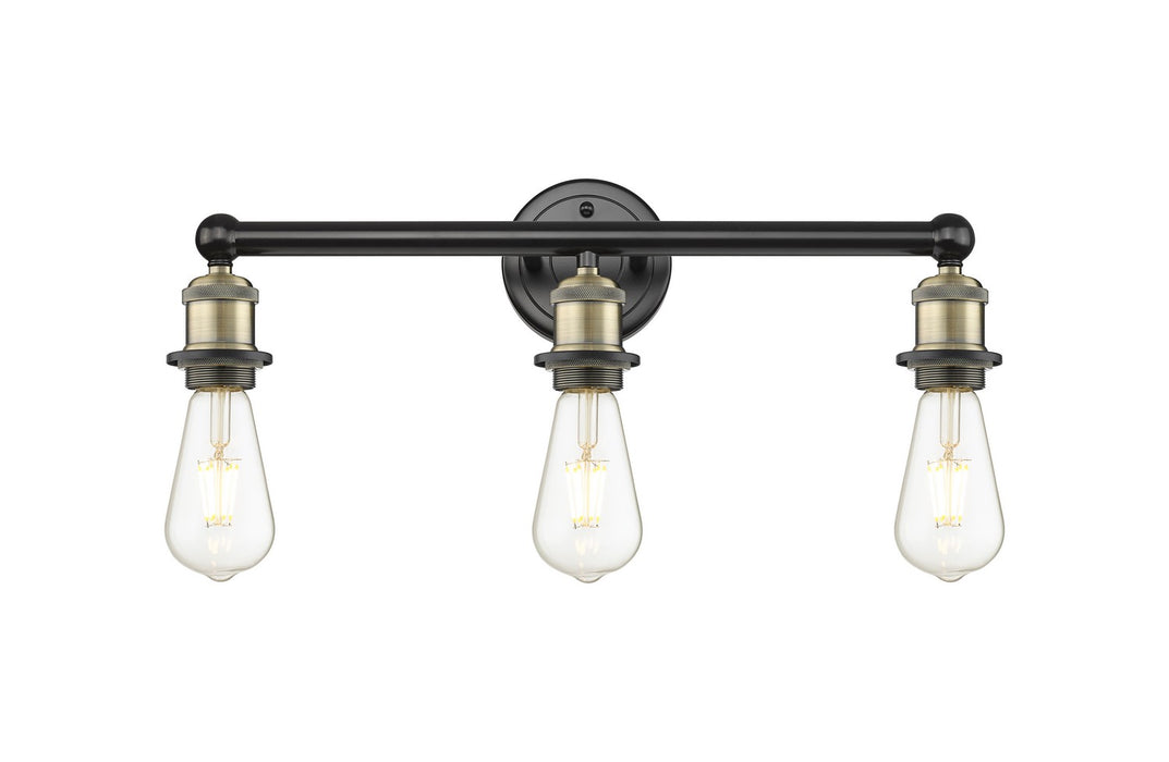 Innovations 616-3W-BAB Three Light Bath Vanity, Black Antique Brass