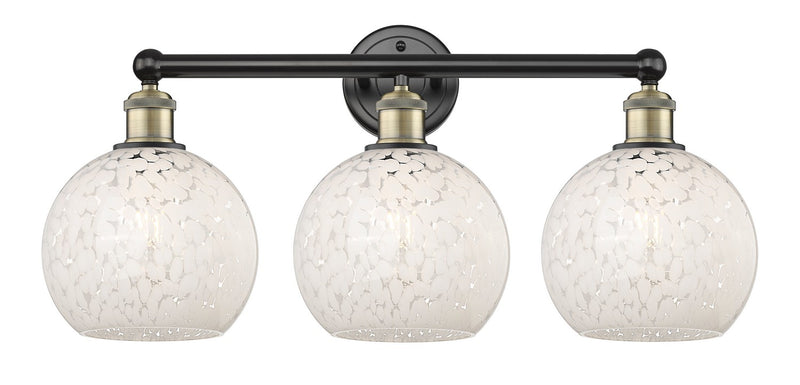 Innovations 616-3W-BAB-G1216-8WM LED Bath Vanity, Black Antique Brass
