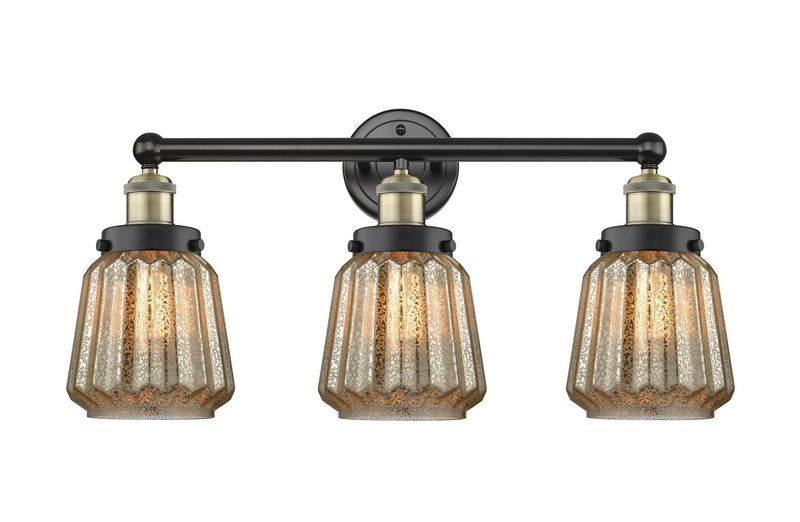 Innovations 616-3W-BAB-G146 Three Light Bath Vanity, Black Antique Brass
