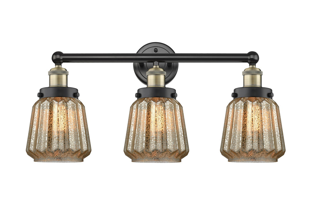 Innovations 616-3W-BAB-G146 Three Light Bath Vanity, Black Antique Brass