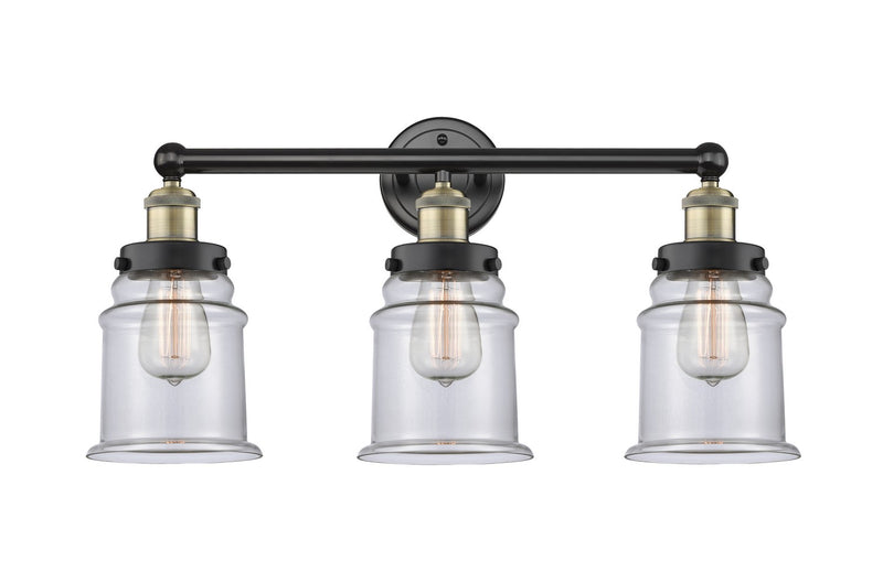 Innovations 616-3W-BAB-G182 Three Light Bath Vanity, Black Antique Brass