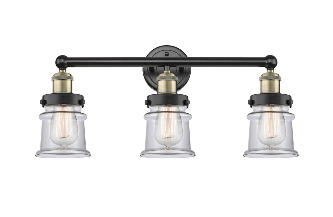 Innovations 616-3W-BAB-G182S Three Light Bath Vanity, Black Antique Brass