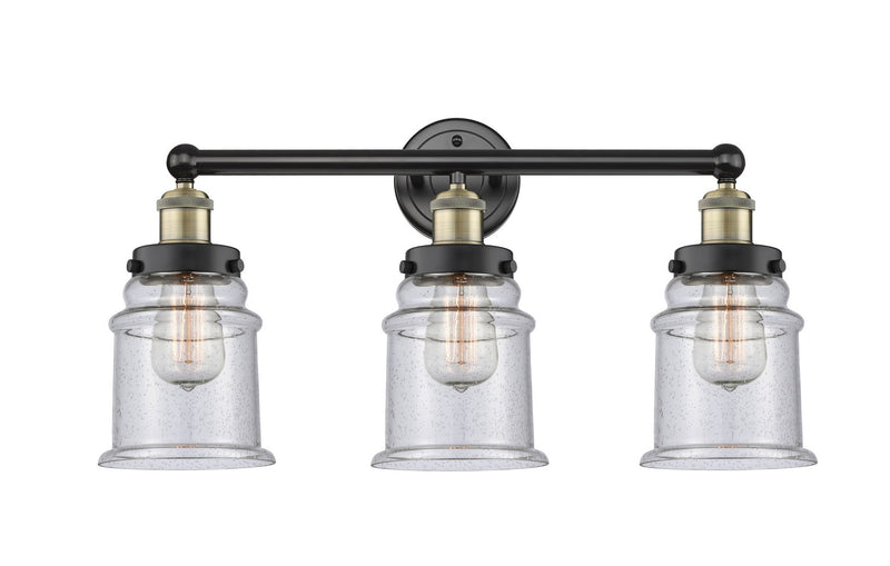 Innovations 616-3W-BAB-G184 Three Light Bath Vanity, Black Antique Brass