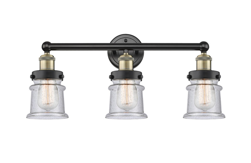 Innovations 616-3W-BAB-G184S Three Light Bath Vanity, Black Antique Brass
