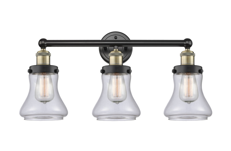 Innovations 616-3W-BAB-G192 Three Light Bath Vanity, Black Antique Brass