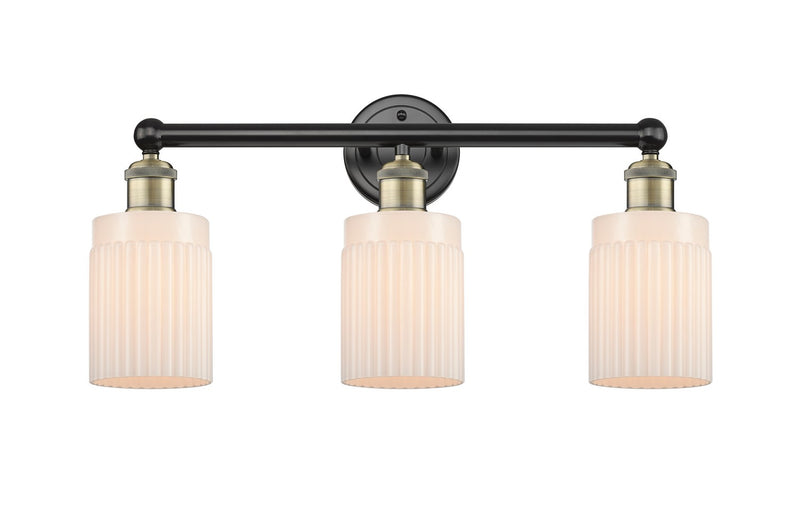 Innovations 616-3W-BAB-G341 Three Light Bath Vanity, Black Antique Brass