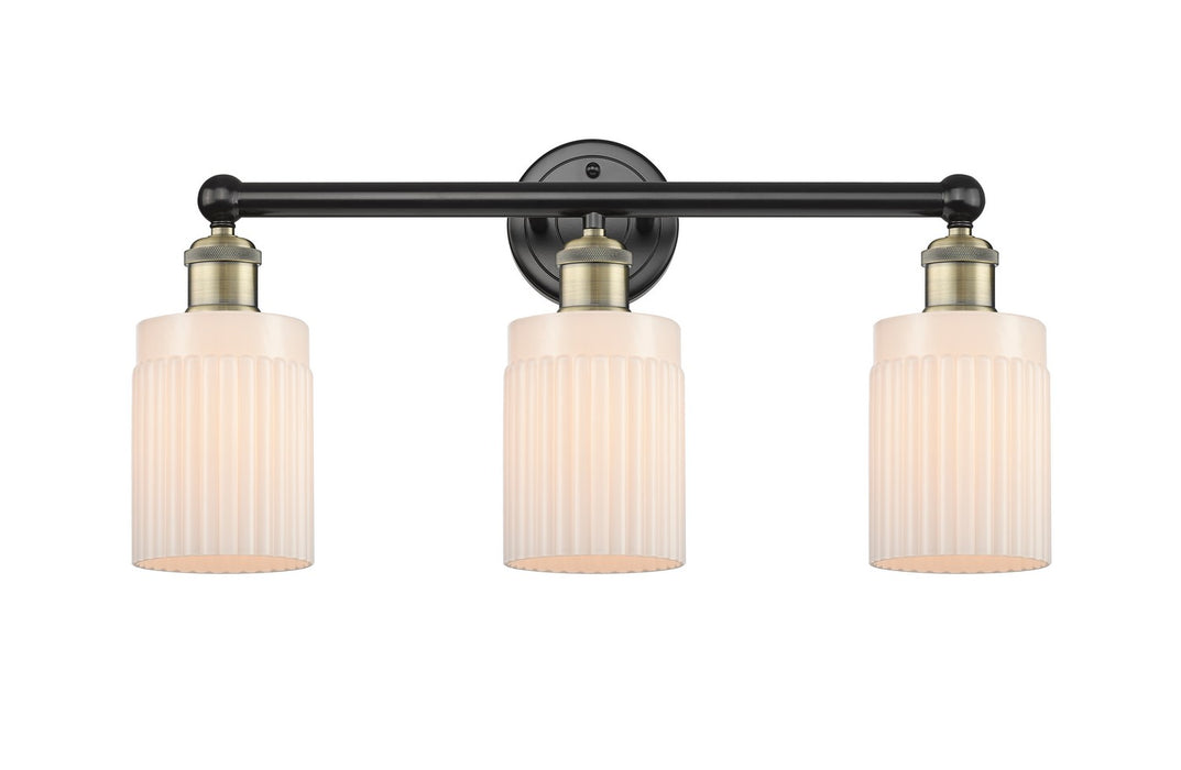 Innovations 616-3W-BAB-G341 Three Light Bath Vanity, Black Antique Brass