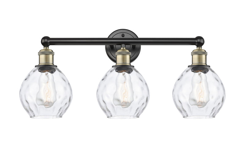 Innovations 616-3W-BAB-G362 Three Light Bath Vanity, Black Antique Brass