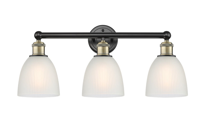Innovations 616-3W-BAB-G381 Three Light Bath Vanity, Black Antique Brass