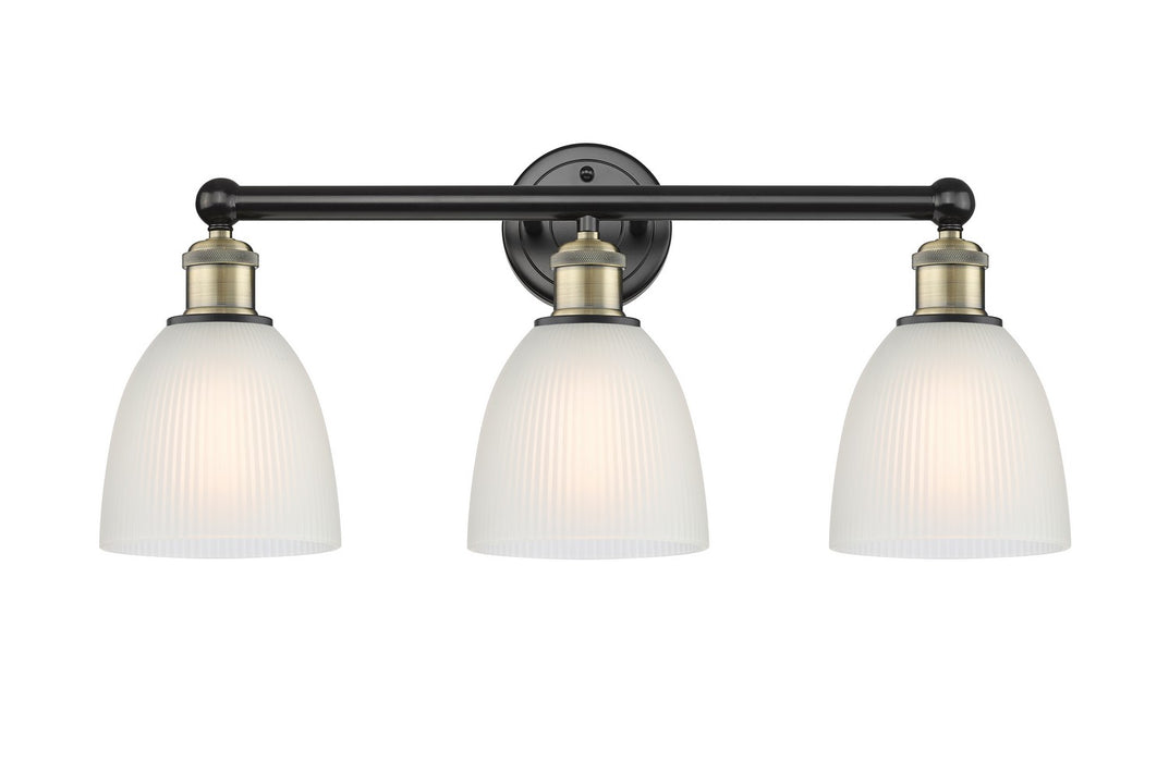 Innovations 616-3W-BAB-G381 Three Light Bath Vanity, Black Antique Brass