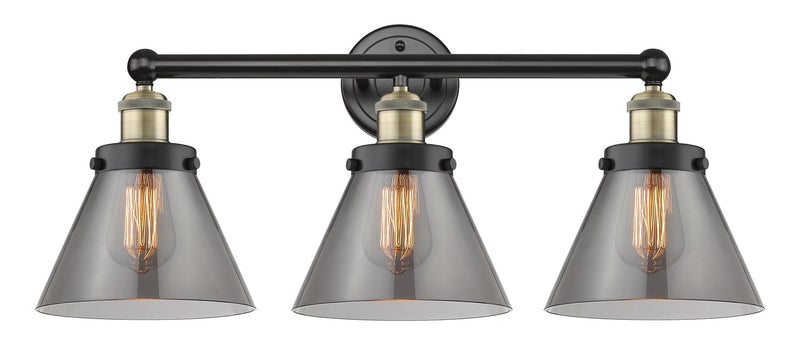 Innovations 616-3W-BAB-G43 Three Light Bath Vanity, Black Antique Brass