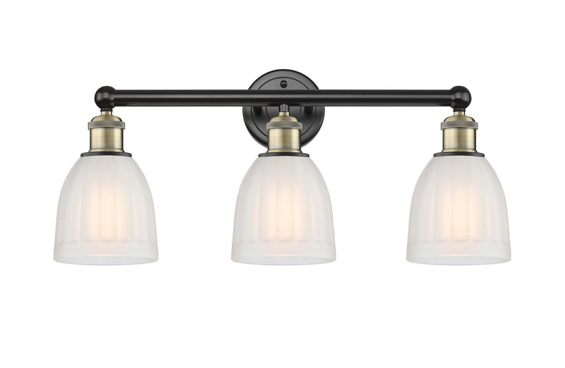 Innovations 616-3W-BAB-G441 Three Light Bath Vanity, Black Antique Brass